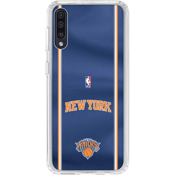 NBA New York Knicks Jersey Galaxy A50 Clear Case