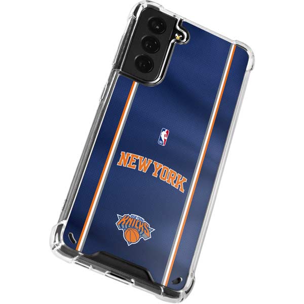 NBA New York Knicks Jersey Galaxy S21 5G Clear Case