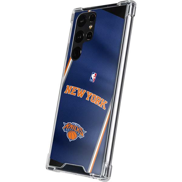 NBA New York Knicks Jersey Galaxy S22 Ultra Clear Case