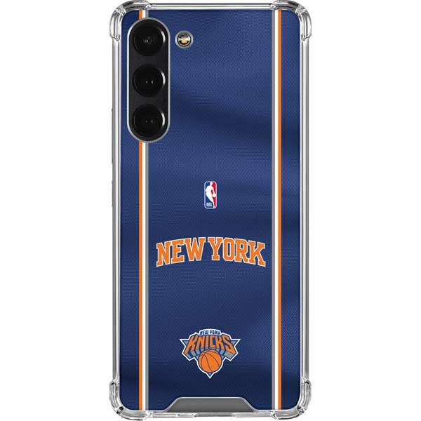NBA New York Knicks Jersey Galaxy S23 Plus Clear Case