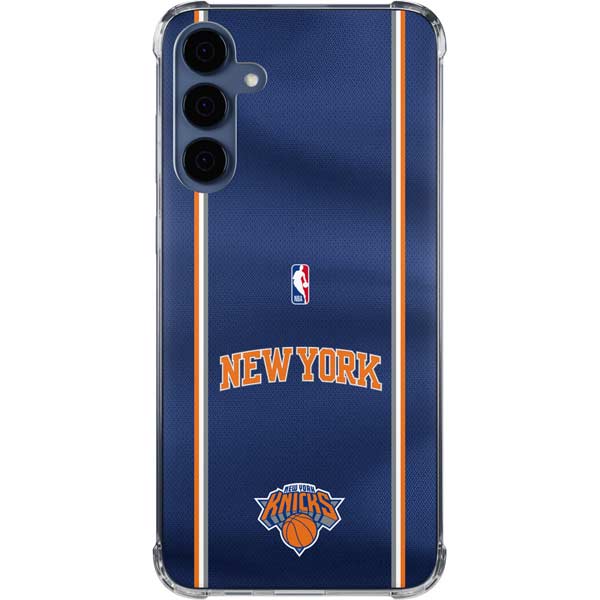 NBA New York Knicks Jersey Galaxy S24 Clear Case