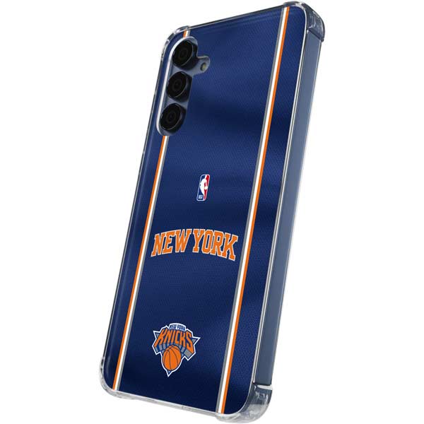 NBA New York Knicks Jersey Galaxy S24 Clear Case