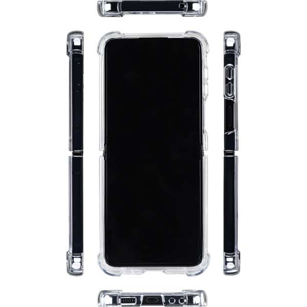 NBA New York Knicks Jersey Galaxy Z Flip5 5G Clear Case