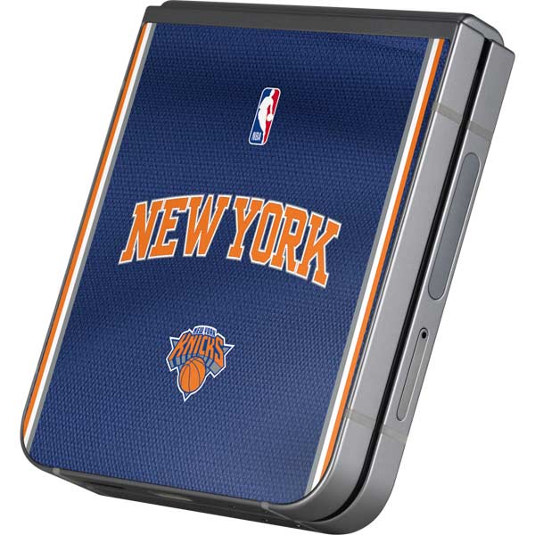 NBA New York Knicks Jersey Galaxy Z Flip6 Skin