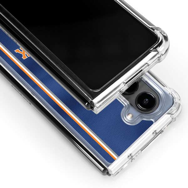 NBA New York Knicks Jersey Galaxy Z Fold5 5G Clear Case