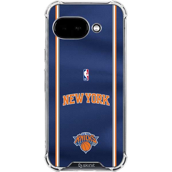 NBA New York Knicks Jersey Google Pixel 9a Clear Case