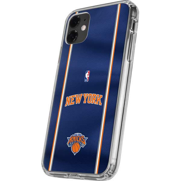 NBA New York Knicks Jersey iPhone 11 Clear Case