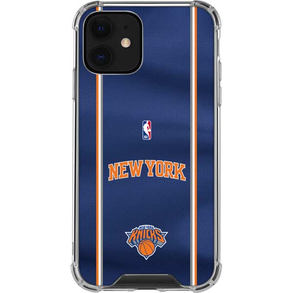 NBA New York Knicks Jersey iPhone 12 Clear Case