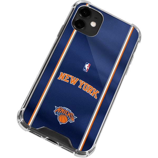 NBA New York Knicks Jersey iPhone 12 Clear Case