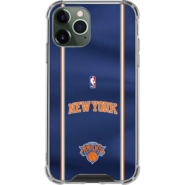 NBA New York Knicks Jersey iPhone 12 Pro Max Clear Case