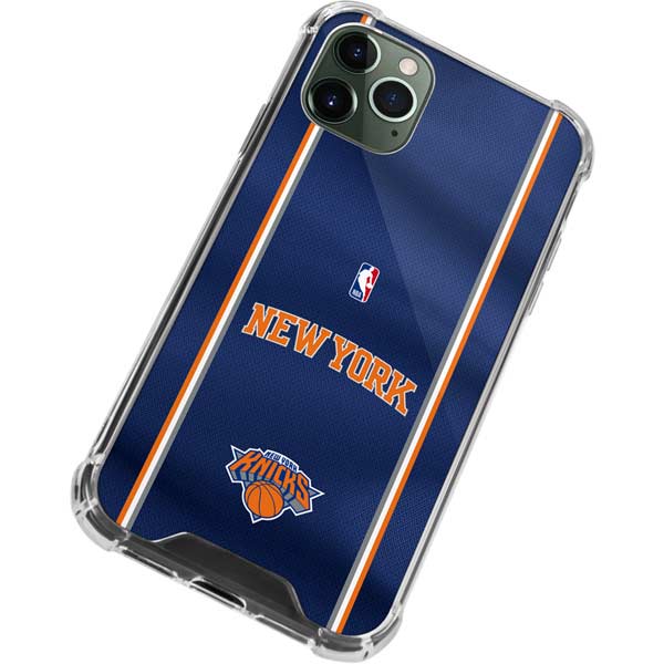 NBA New York Knicks Jersey iPhone 12 Pro Max Clear Case