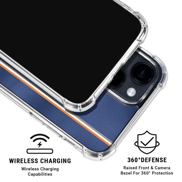 NBA New York Knicks Jersey iPhone 14 Plus Clear Case