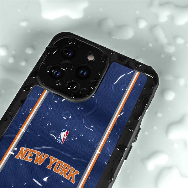 NBA New York Knicks Jersey iPhone 14 Pro Waterproof Case