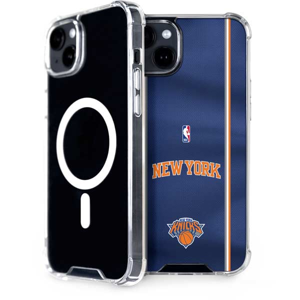 NBA New York Knicks Jersey iPhone 15 MagSafe Case