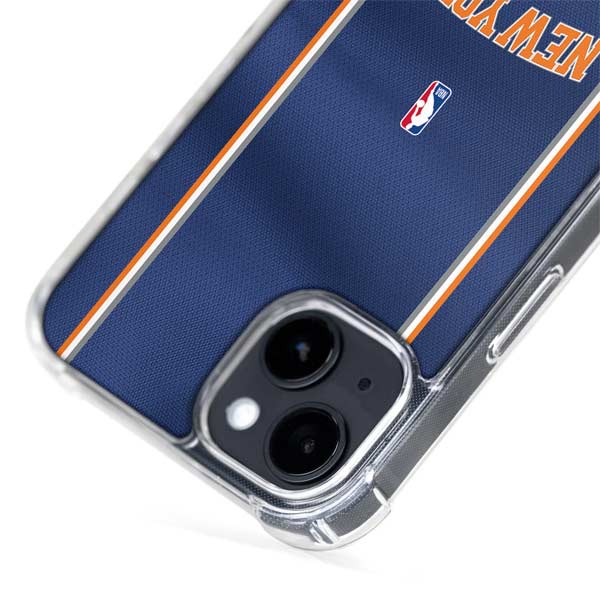 NBA New York Knicks Jersey iPhone 15 MagSafe Case