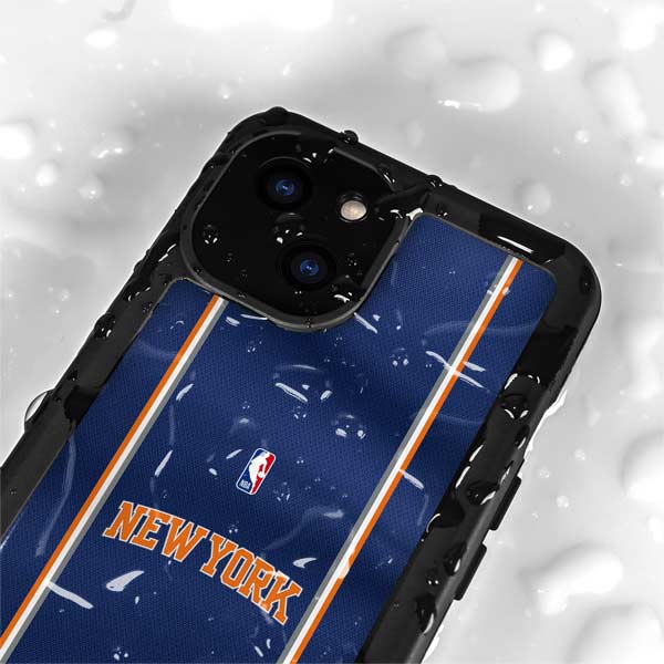 NBA New York Knicks Jersey iPhone 15 Plus Waterproof Case