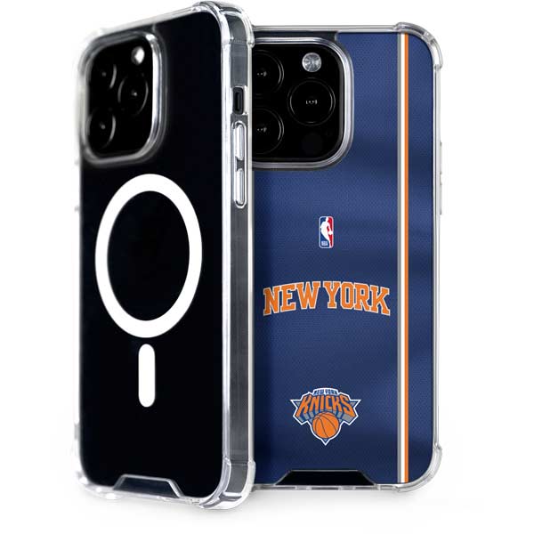 NBA New York Knicks Jersey iPhone 15 Pro MagSafe Case