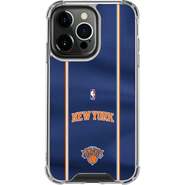 NBA New York Knicks Jersey iPhone 16 Pro Clear Case