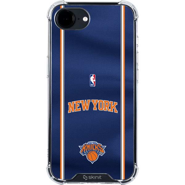 NBA New York Knicks Jersey iPhone 16e Clear Case