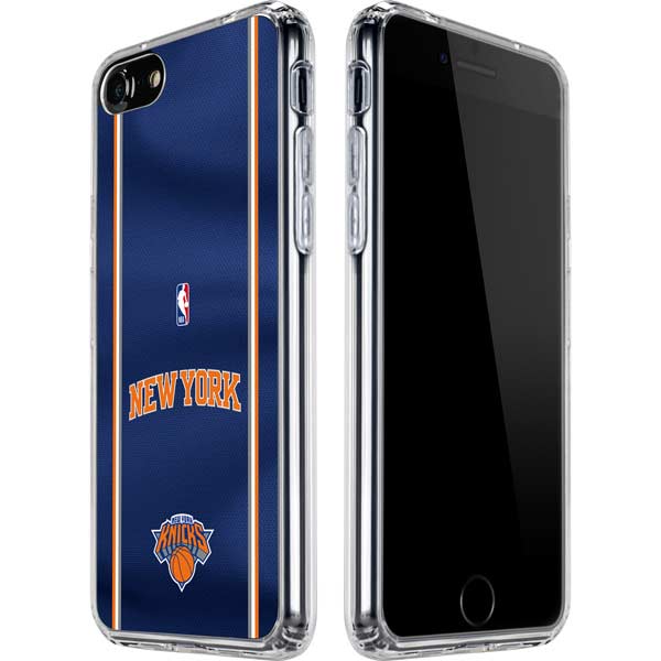 NBA New York Knicks Jersey iPhone SE (2nd & 3rd Gen) Clear Case