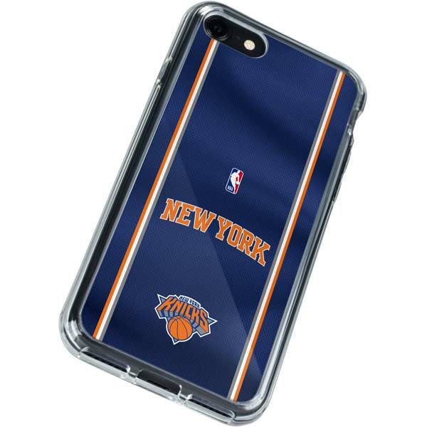 NBA New York Knicks Jersey iPhone SE (2nd & 3rd Gen) Clear Case