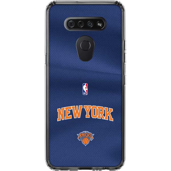 NBA New York Knicks Jersey LG K51/Q51 Clear Case