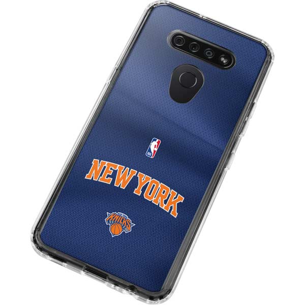 NBA New York Knicks Jersey LG K51/Q51 Clear Case