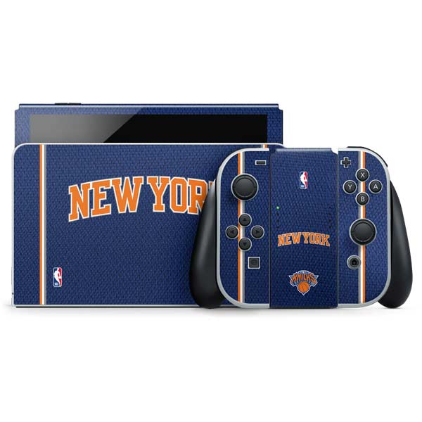 NBA New York Knicks Jersey Nintendo Switch OLED (2021) Skin