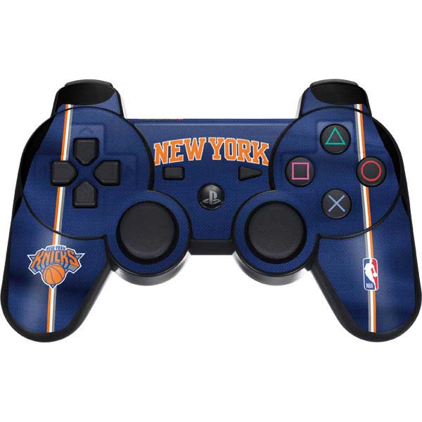 NBA New York Knicks Jersey PS3 Dual Shock wireless controller Skin