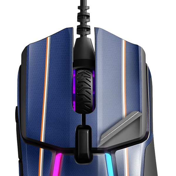 NBA New York Knicks Jersey SteelSeries Rival 600 Gaming Mouse Skin