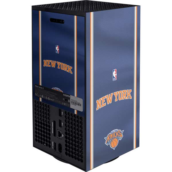 NBA New York Knicks Jersey XBox Series X Digital Edition Console Skin