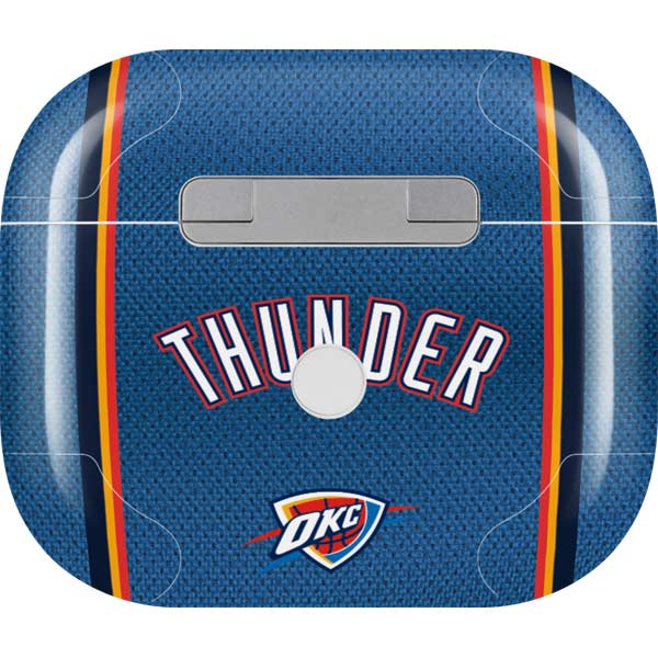 NBA Oklahoma City Thunder Jersey Apple AirPods (3rd Gen 2021) Skin