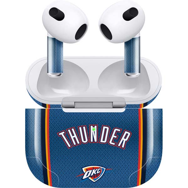 NBA Oklahoma City Thunder Jersey Apple AirPods (3rd Gen 2021) Skin