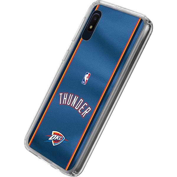 NBA Oklahoma City Thunder Jersey Galaxy A10e Clear Case