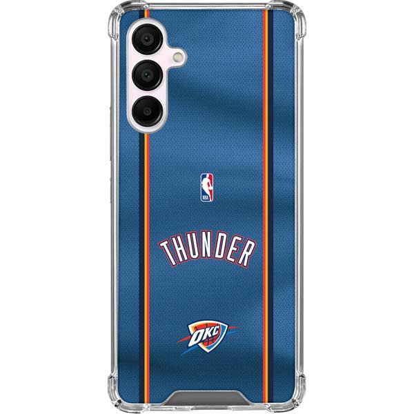 NBA Oklahoma City Thunder Jersey Galaxy A16 5G Clear Case
