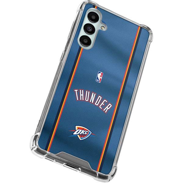 NBA Oklahoma City Thunder Jersey Galaxy A16 5G Clear Case