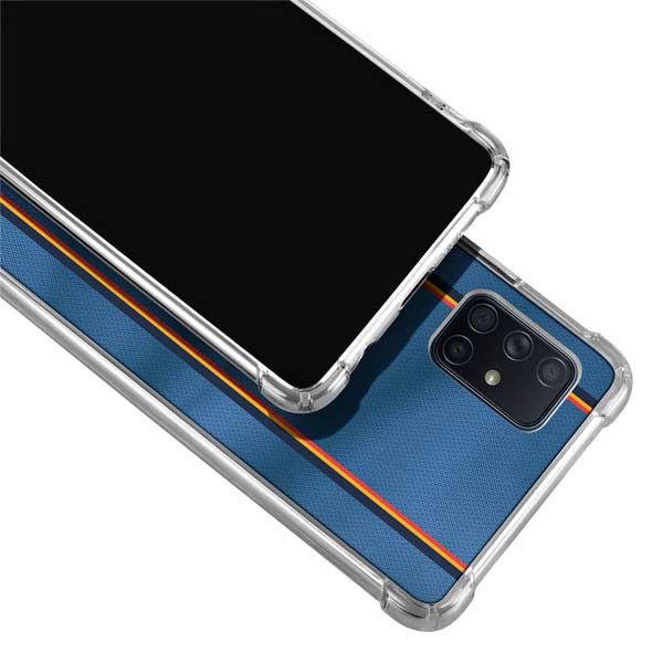 NBA Oklahoma City Thunder Jersey Galaxy A71 5G Clear Case