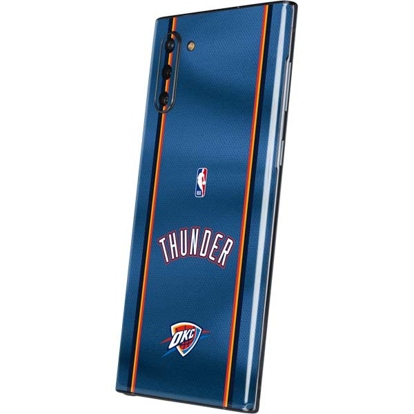 NBA Oklahoma City Thunder Jersey Galaxy Note 10 Skin
