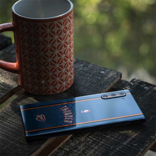 NBA Oklahoma City Thunder Jersey Galaxy Note 10 Skin