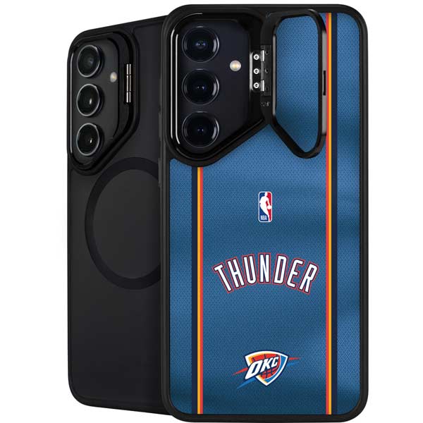 NBA Oklahoma City Thunder Jersey Galaxy S25 Plus Kickstand Case
