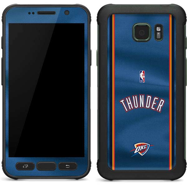 NBA Oklahoma City Thunder Jersey Galaxy S7 Active Skin