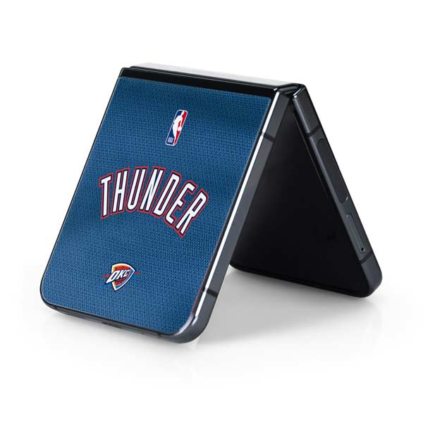 NBA Oklahoma City Thunder Jersey Galaxy Z Flip5 5G Skin