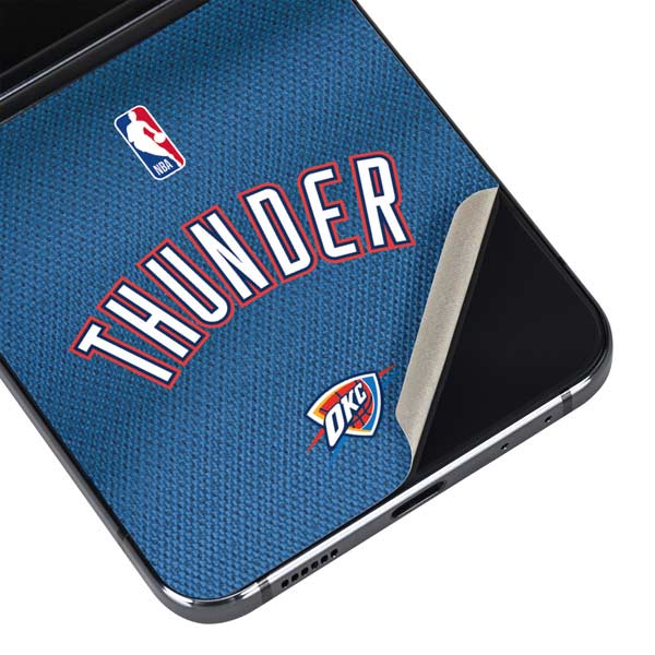 NBA Oklahoma City Thunder Jersey Galaxy Z Flip5 5G Skin