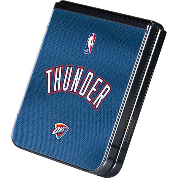 NBA Oklahoma City Thunder Jersey Galaxy Z Flip5 5G Skin