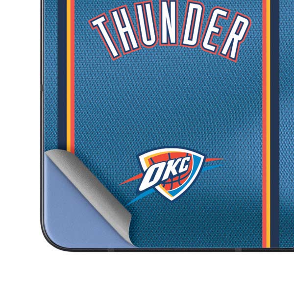 NBA Oklahoma City Thunder Jersey Galaxy Z Fold5 5G Skin