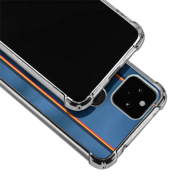 NBA Oklahoma City Thunder Jersey Google Pixel 5 Clear Case