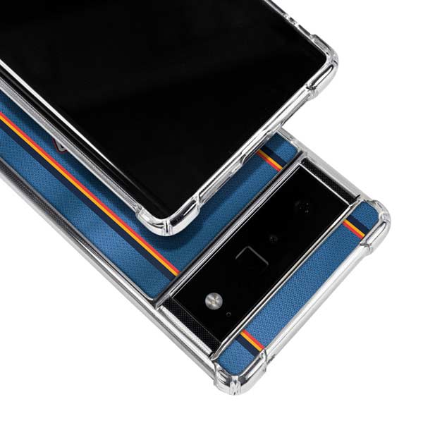 NBA Oklahoma City Thunder Jersey Google Pixel 6 Clear Case