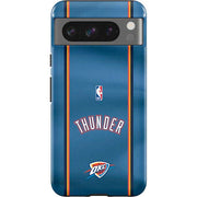 NBA Oklahoma City Thunder Jersey Pixel Cases
