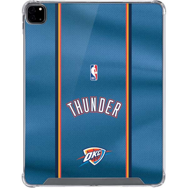 NBA Oklahoma City Thunder Jersey iPad Pro 12.9in (2020) Clear Case