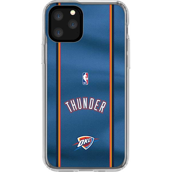 NBA Oklahoma City Thunder Jersey iPhone 11 Pro Clear Case